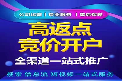 不同行业竞价端口开户案例对比